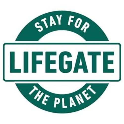 LIFEGATE STAY FOR THE PLANET trademark