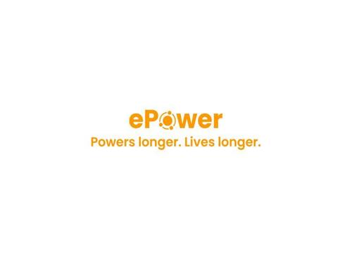 ePower Powers longer. Lives longer. trademark