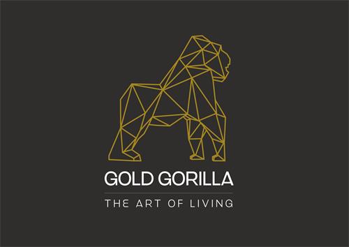 GOLD GORILLA THE ART OF LIVING trademark