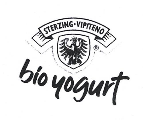 STERZING VIPITENO bio yogurt trademark