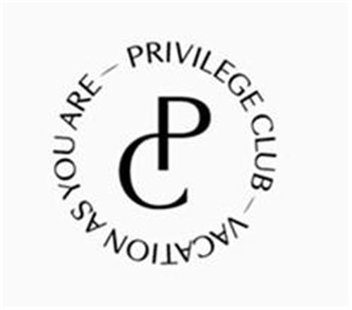 PC PRIVILEGE CLUB - VACATION AS YOU ARE trademark