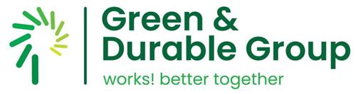 Green & Durable Group works ! better together trademark