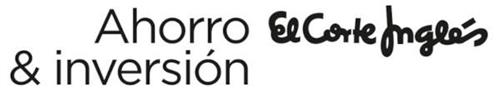 Ahorro & inversión El Corte Inglés trademark