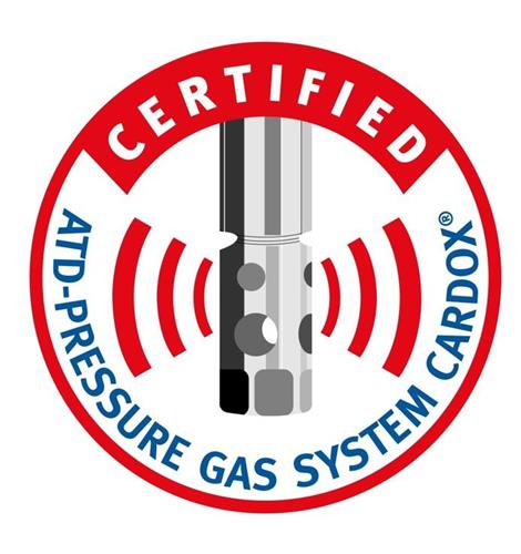 CERTIFIED ATD - PRESSURE GAS SYSTEM CARDOX trademark