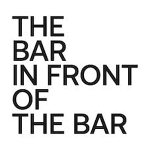 THE BAR IN FRONT OF THE BAR trademark