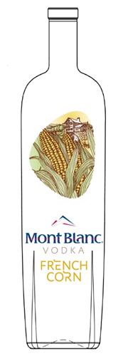 Mont Blanc VODKA FRENCH CORN trademark