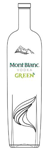 Mont Blanc VODKA GREEN trademark