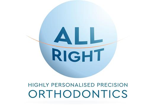 ALL RIGHT HIGHLY PERSONALISED PRECISION ORTHODONTICS trademark