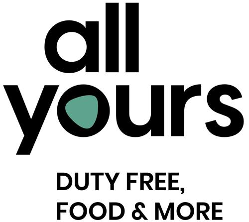 all yours DUTY FREE, FOOD & MORE trademark