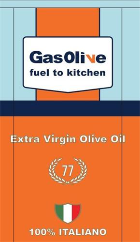 GasOlive fuel to kitchen Extra Virgin Olive Oil trademark