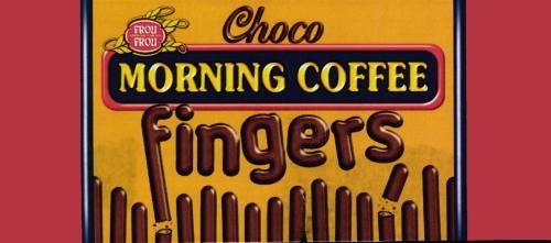 FROU FROU Choco MORNING COFFEE fingers trademark