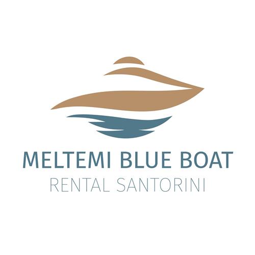 MELTEMI BLUE BOAT RENTAL SANTORINI trademark