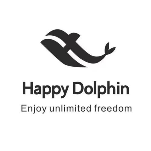 Happy Dolphin Enjoy unlimited freedom trademark