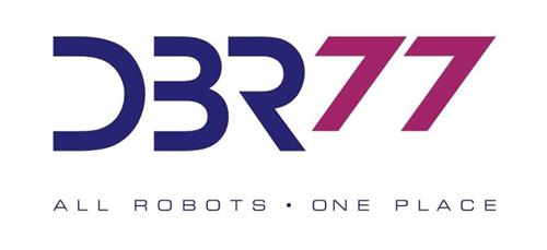 DBR77 ALL ROBOTS  ONE PLACE trademark