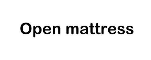 Open mattress trademark