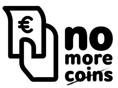 €  no more coins trademark