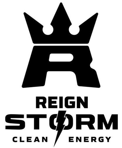 R REIGN STORM CLEAN ENERGY trademark