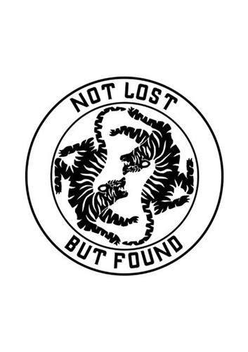 NOT LOST BUT FOUND trademark