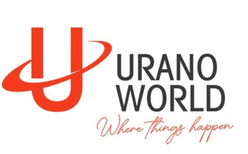 URANO WORLD Where things happen trademark