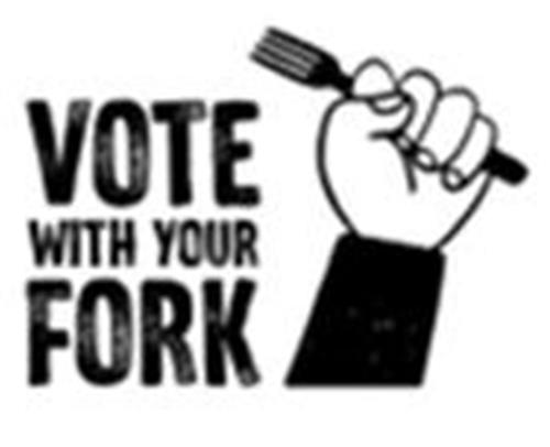 VOTE WITH YOUR FORK trademark