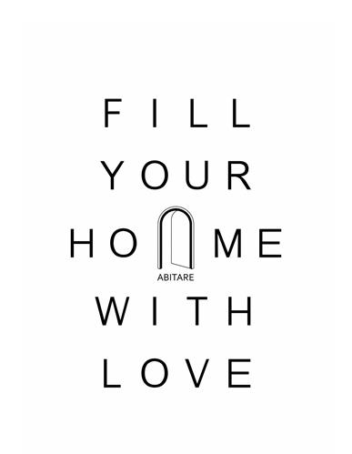 ABITARE FILL YOUR HOME WITH LOVE trademark