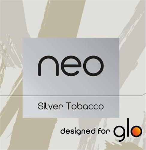 neo Silver Tobacco designed for glo trademark