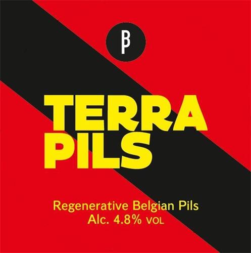 TERRA PILS Regenerative Belgian Pils Alc. 4.8% vol trademark