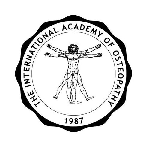 THE INTERNATIONAL ACADEMY OF OSTEOPATHY 1987 trademark