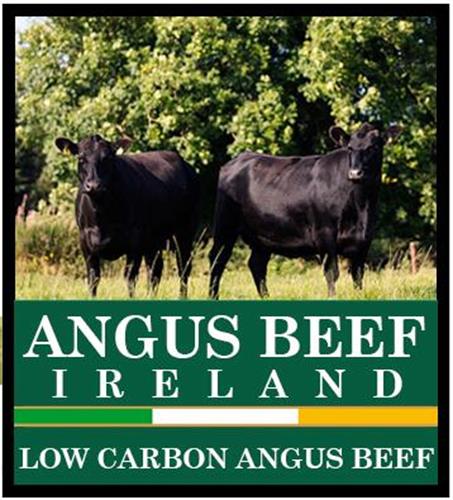 ANGUS BEEF IRELAND LOW CARBON ANGUS BEEF trademark