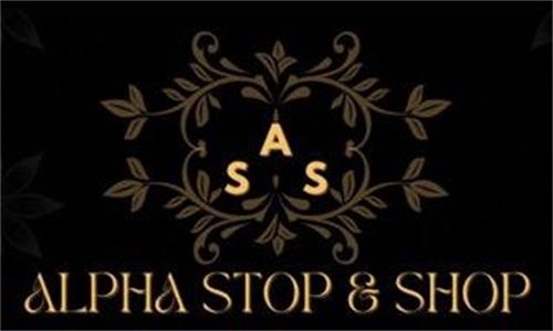 A S S ALPHA STOP & SHOP trademark