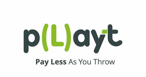 p ( L ) ayt Pay Less As You Throw trademark