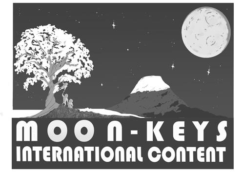 MOON-KEYS INTERNATIONAL CONTENT trademark