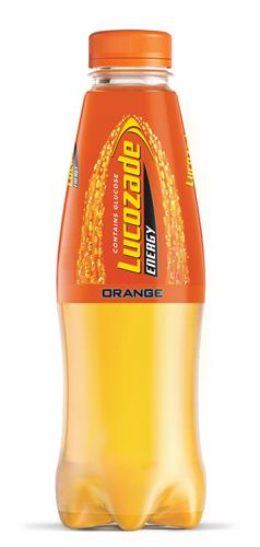 ORANGE ENERGY CONTAINS GLUCOSE Lucozade trademark