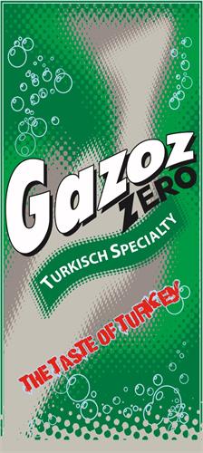 Gazoz Zero TURKISCH SPECIALTY THE TASTE OF TURKEY trademark