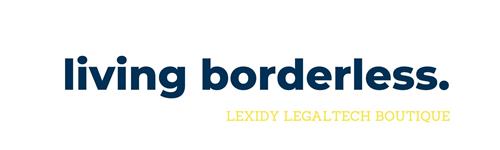 living borderless. LEXIDY LEGALTECH BOUTIQUE trademark