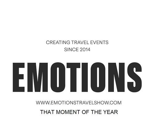 CREATING TRAVEL EVENTS SINCE 2014 EMOTIONS WWW.EMOTIONSTRAVELSHOW.COM THAT MOMENT OF THE YEAR trademark