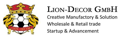 LION - DECOR LION - DECOR GMBH Creative Manufactory & Solution Wholesale & Retail trade Startup & Advancement trademark