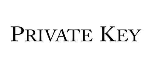 PRIVATE KEY trademark