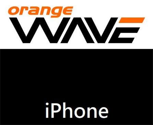 orange WAVE iPhone trademark