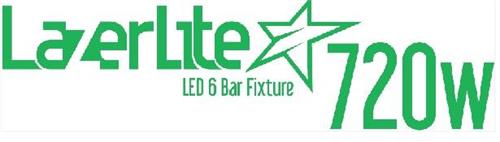 LazerLite 720W LED 6 Bar Fixture trademark