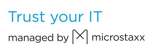 Trust your IT managed by M microstaxx trademark