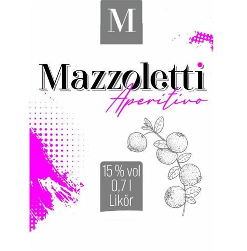 M Mazzoletti Aperitivo 15% vol 0,7 l Likör trademark