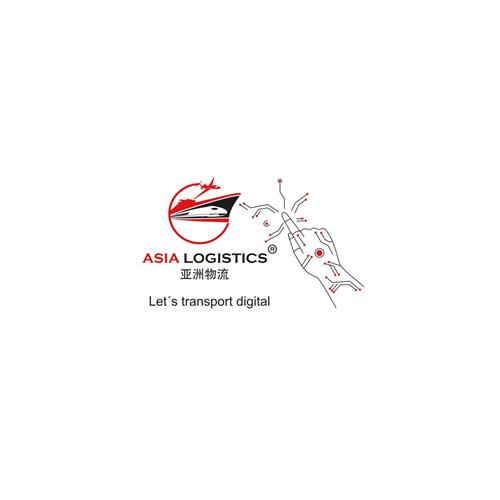 ASIA LOGISTICS   Let's transport digital trademark