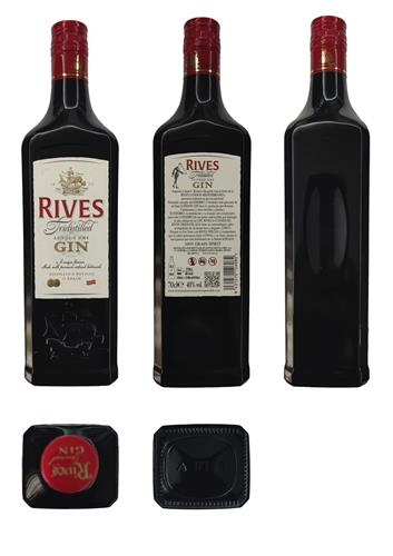 RIVES TRIDISTILLED LONDON DRY GIN trademark