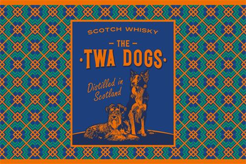 SCOTCH WHISKY THE TWA DOGS Distilled in Scotland trademark