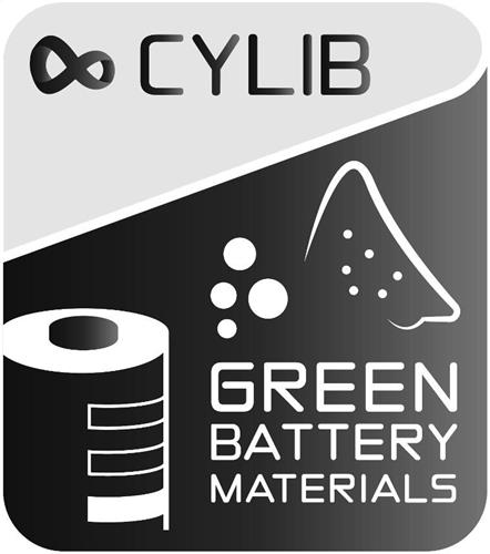 CYLIB GREEN BATTERY MATERIALS trademark