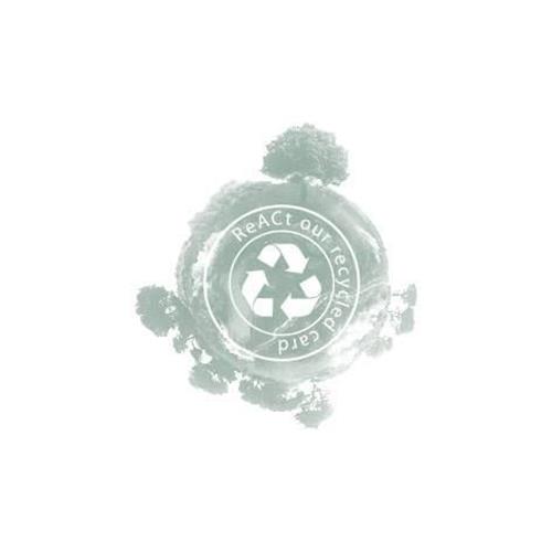 ReACt our recycled card trademark