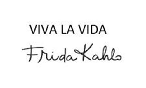 VIVA LA VIDA Frida Kahlo trademark