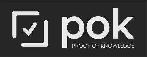 POK PROOF OF KNOWLEDGE trademark