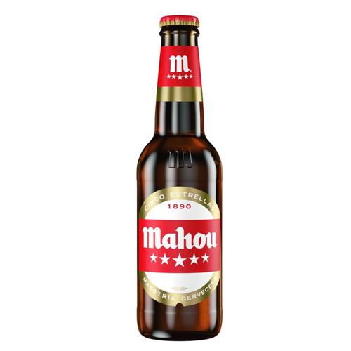 M CINCO ESTRELLAS 1890 Mahou MAESTRÍA CERVECERA trademark